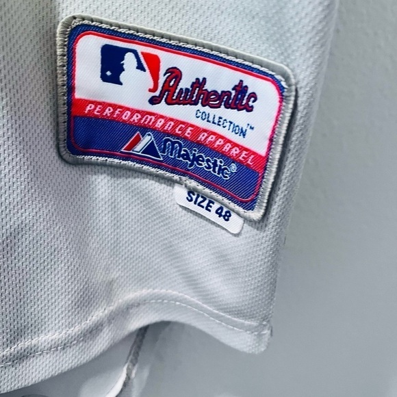 Matt Kemp Padres Majestic Authentic Collection Embroidered Jersey Size 48 - Picture 8 of 8